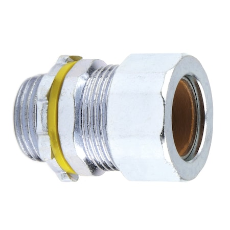 Dottie L.H. Dottie 1/2'' Steel Strain Relief Connector (Brown Grommet), 25PK SR50A650